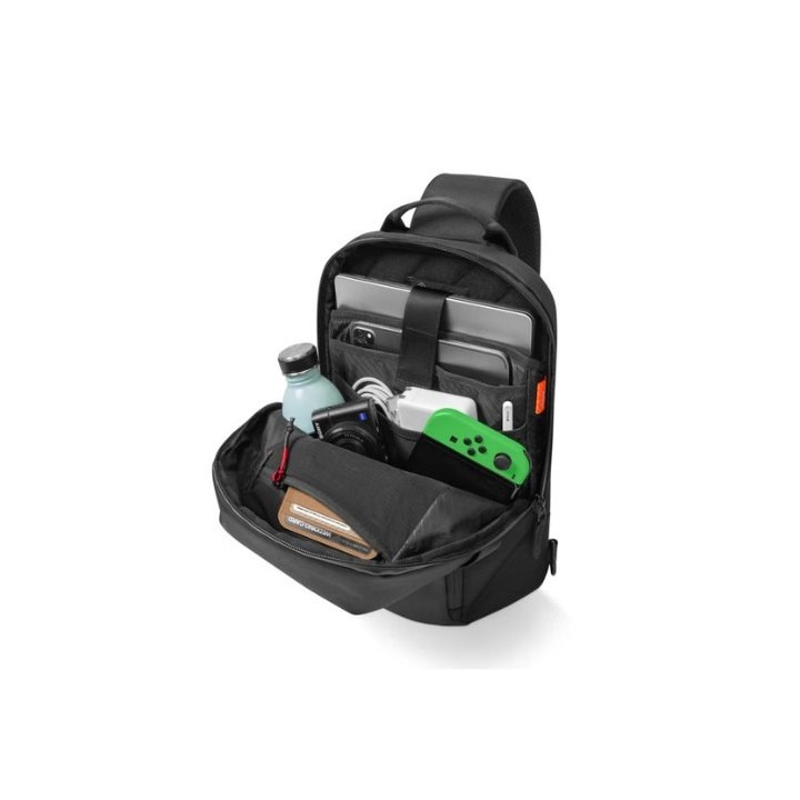 bolso bandolera tomtoc navigator t24 black m 7l tela impermeable