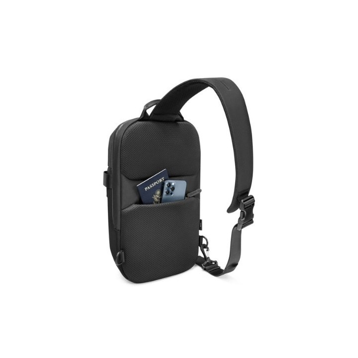 bolso bandolera tomtoc navigator t24 black m 7l tela impermeable