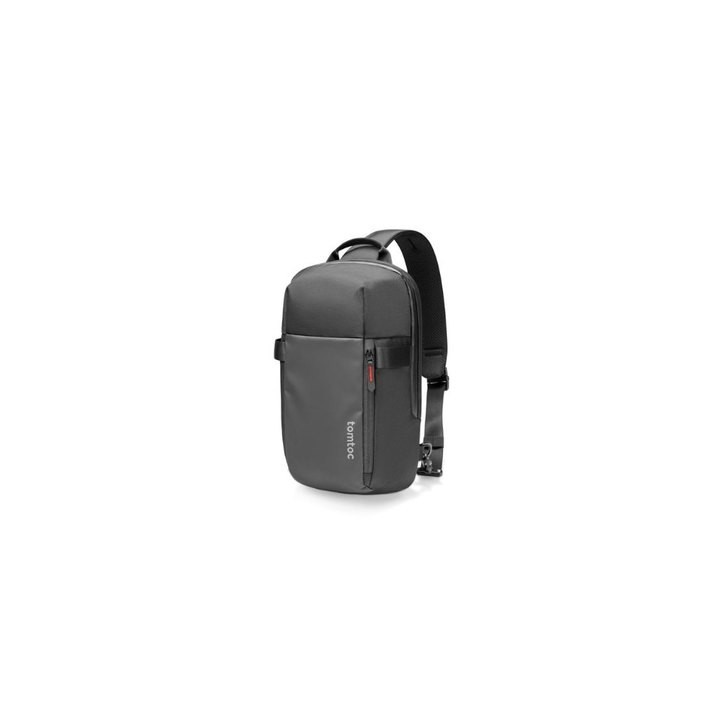 bolso bandolera tomtoc navigator t24 black m 7l tela impermeable
