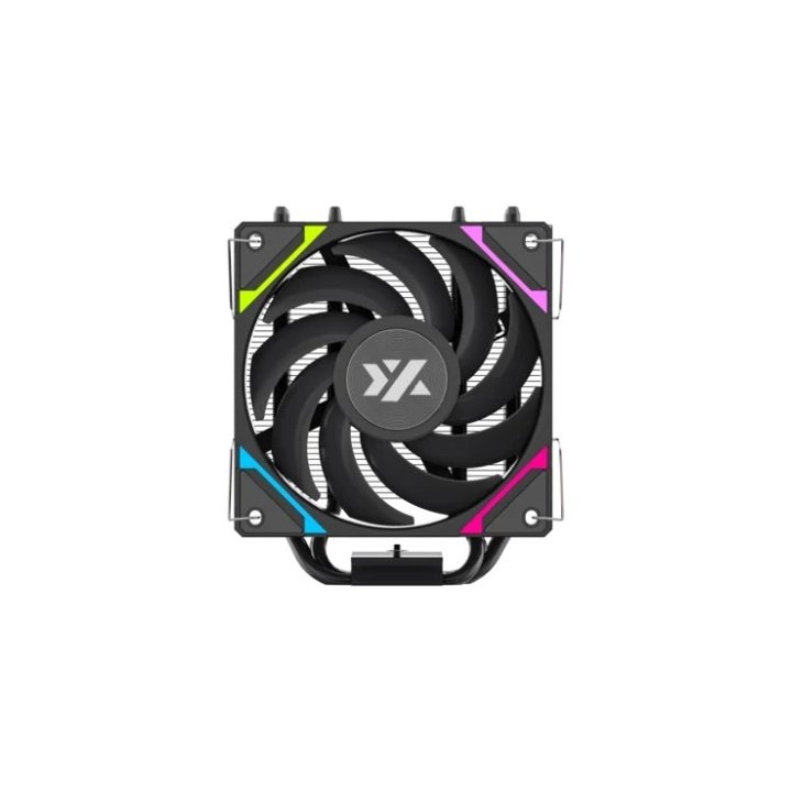 disipador xyz thermax 4 black 120mm multisocket argb 18,5db 200rpm