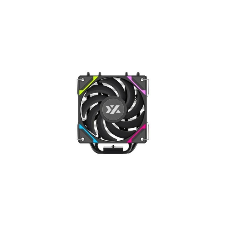 disipador xyz thermax 4 black 120mm multisocket argb 18,5db 200rpm
