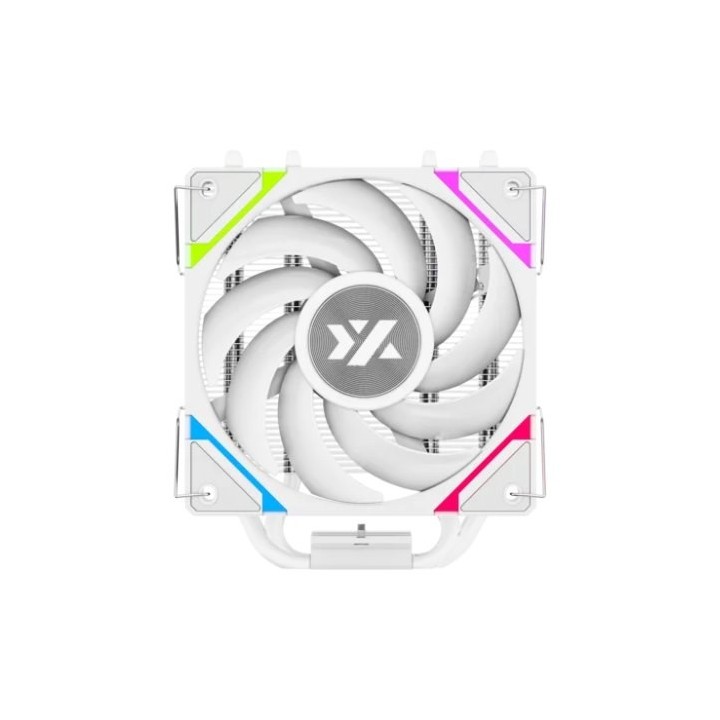disipador xyz thermax 4 white 120mm multisocket argb 18,5db 200rpm
