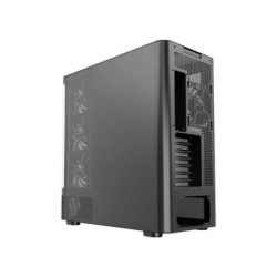 torre atx xyz quantum black 4xvent 120mm argb cpu max 180mm gpu max 400mm