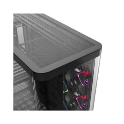torre atx xyz quantum black 4xvent 120mm argb cpu max 180mm gpu max 400mm