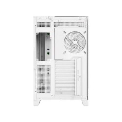 torre atx xyz tesseract a-rgb white 4xvent 120mm argb cpu max 165mm gpu max 400mm