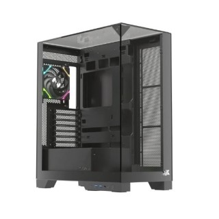 torre atx xyz trifecta black 2xvent 120mm argb cpu max 180mm gpu max 400mm