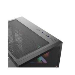 torre atx xyz qubex black 4xvent 120mm argb cpu max 165mm gpu max 400mm