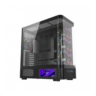 torre atx xyz quantum pro black 4xvent 120 argb cpu max 180mm gpu max 400mm