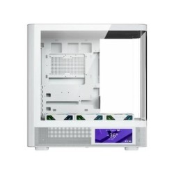 torre atx xyz quantum pro white 4xvent 120mm argb cpu max 180mm gpu max 400mm