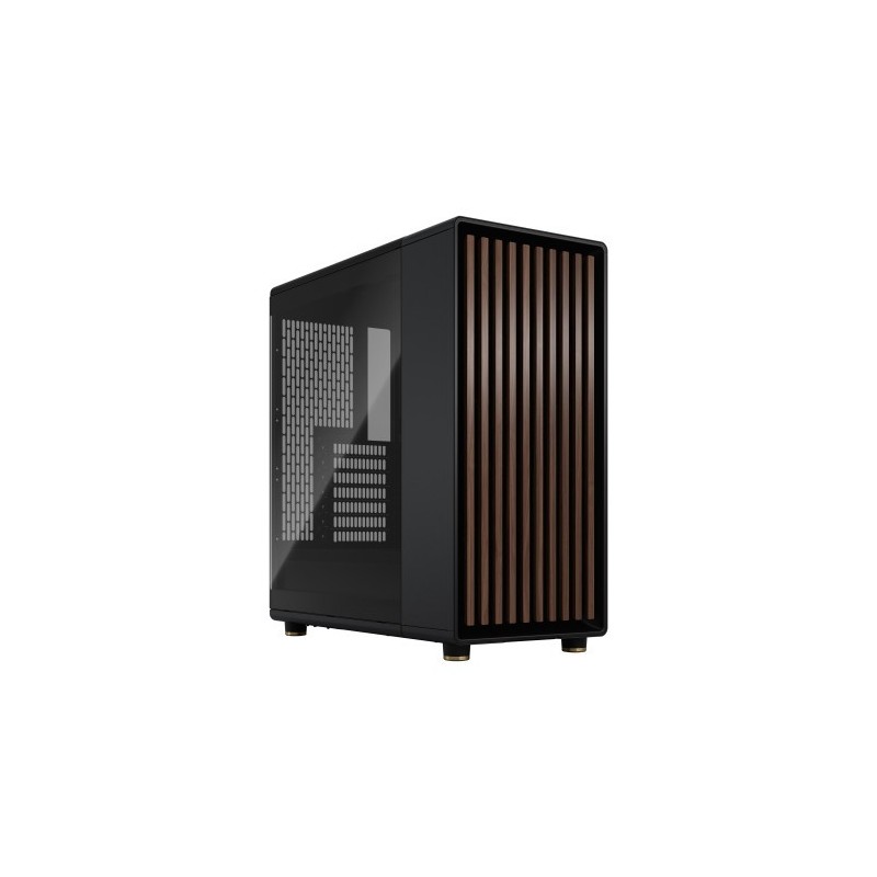 fractal design fractal caja north negra carbon cristal templado dark tint fd-c-nor1c-02