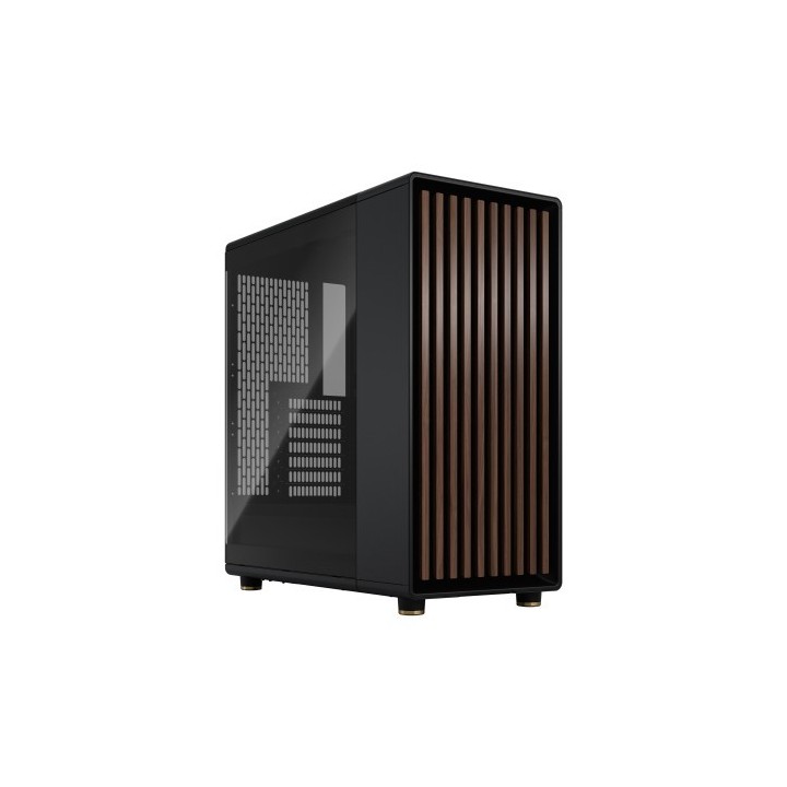 fractal design fractal caja north negra carbon cristal templado dark tint fd-c-nor1c-02