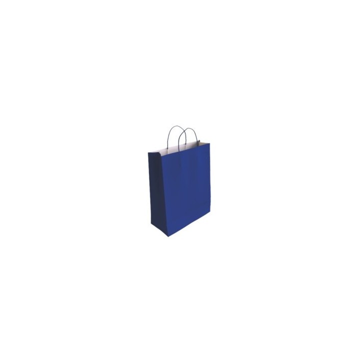 bismark bismark 329828 bolsa de papel azul  pack: 25 unidades