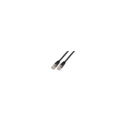 cable red aisens latiguillo rj45 cat.5e utp awg24 negro 0.5m