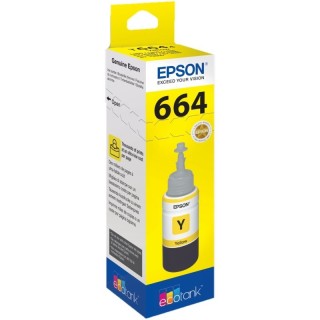 epson botella tinta ecotank t6641 amarillo