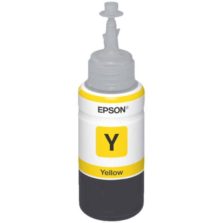 epson botella tinta ecotank t6641 amarillo