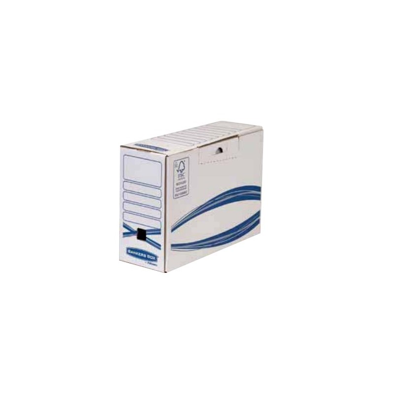bankers box archivo definitivo basic 100mm. bankers box 4460202  pack: 25 unidades