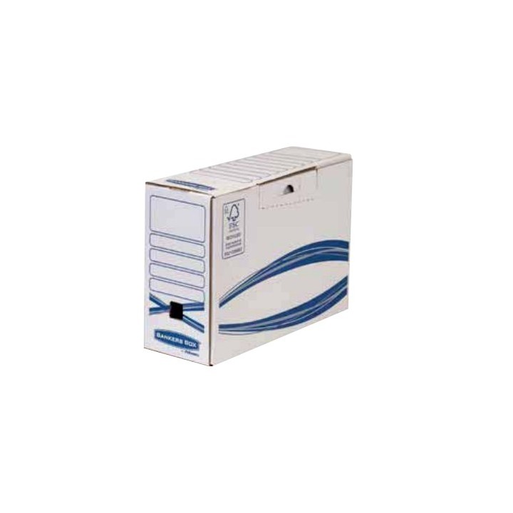 bankers box archivo definitivo basic 100mm. bankers box 4460202  pack: 25 unidades