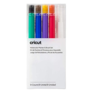 cricut cricut 2009979 marcador 8 pieza(s) negro, azul, verde, naranja, purpura, rojo, amarillo