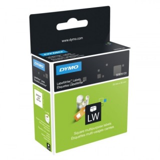 dymo rollo etiquetas labelwriter 25x25mm blanco dymo s0929120