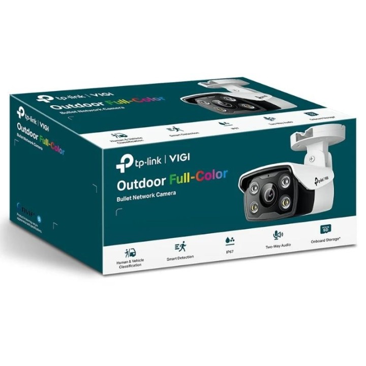 vigi camara ip bullet c340 4mp plastico full-color