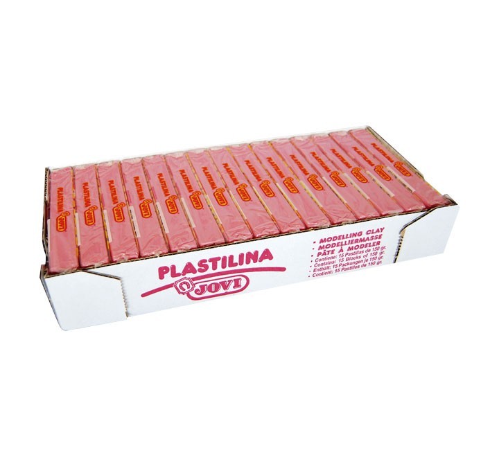 pastilla plastilina jovi 150g rosa 7107