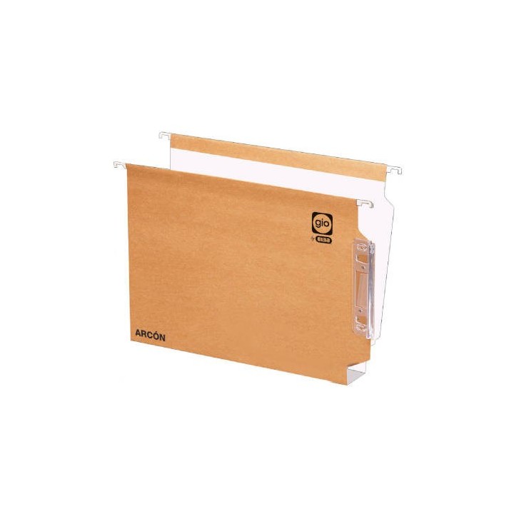 gio carpeta colgante armario arcon a4 lomo 20 k. bicolor gio 400021923  pack: 25 unidades