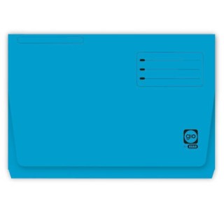 gio subcarpeta con bolsa y solapa intensas 320 grs folio color azul gio 400040682  pack: 25 unidades