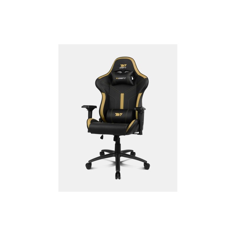 drift drift dr350 butaca para jugar asiento acolchado oro, negro
