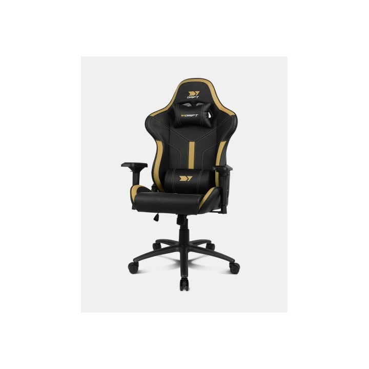 drift drift dr350 butaca para jugar asiento acolchado oro, negro