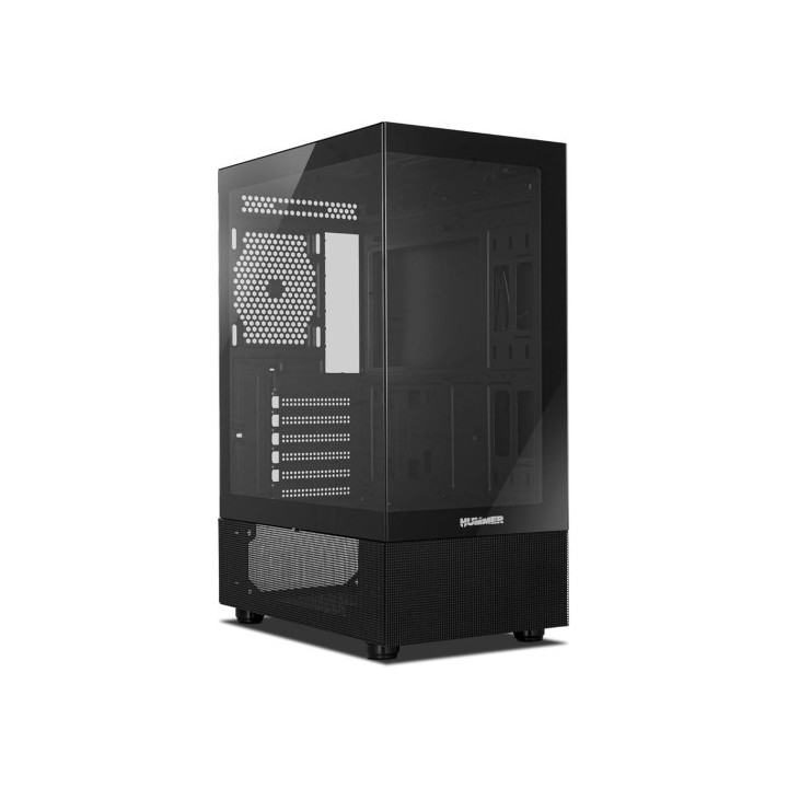 nox nox caja atx hummer vision. semitorre compacta. usb 3.0. negra