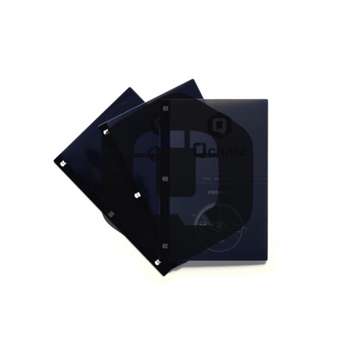 qcharx international laminas de proteccion frontales qcharx hidrogel privacidad qx1 lite 10 unidades