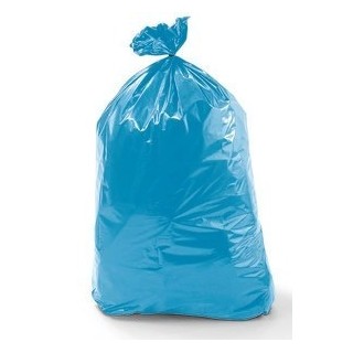 fortplast caja 30 rollos de 10 bolsas de basura fuertes 85x105 azul fortplas bb421