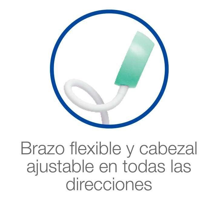 (desc.) lampara flexo oxford click led ice mint