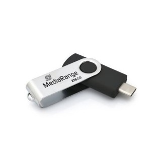 pendrive 256gb usb 3.2 mediarange lectura 100mbs escritura 30mbs