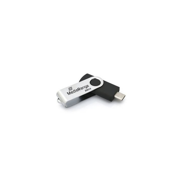 pendrive 256gb usb 3.2 mediarange lectura 100mbs escritura 30mbs