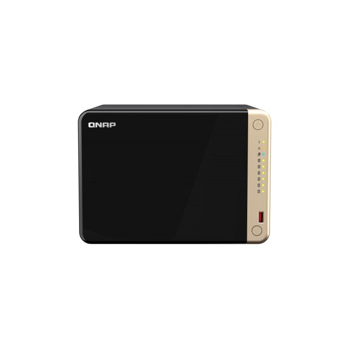 qnap qnap ts-664 nas torre ethernet negro n5095