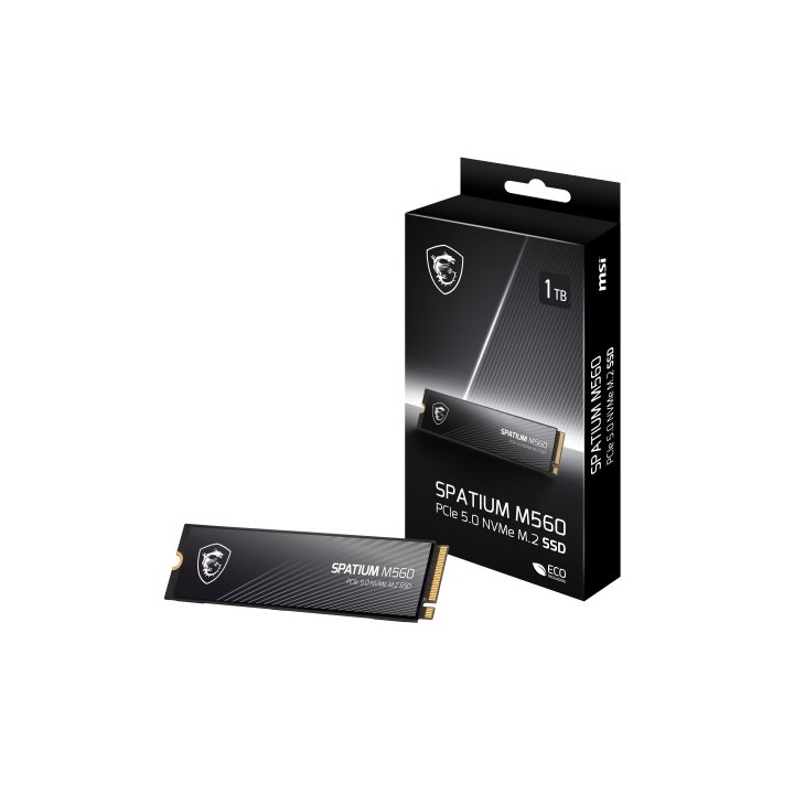 msi ssd msi spatium m560 pcie 5.0 nvme m.2 1tb