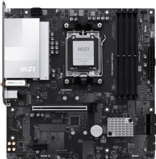 msi msi pro b840m-p wifi6e placa base amd b840 zocalo am5 micro atx
