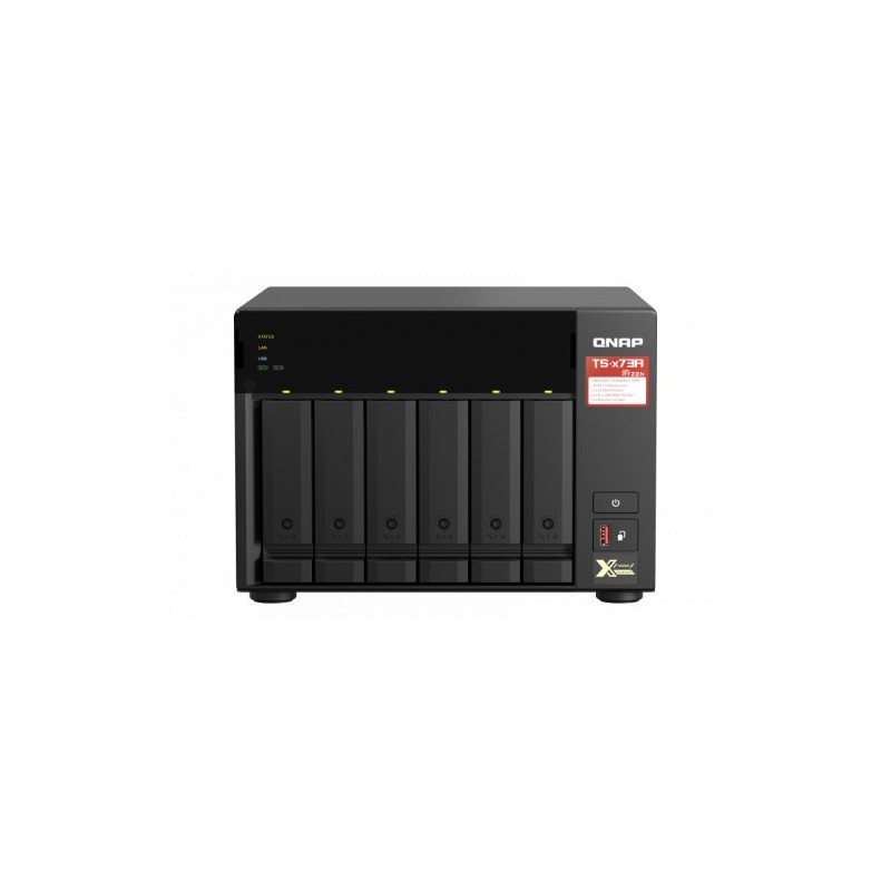 qnap qnap ts-673a-8g servidor de almacenamiento nas torre ethernet negro v1500b