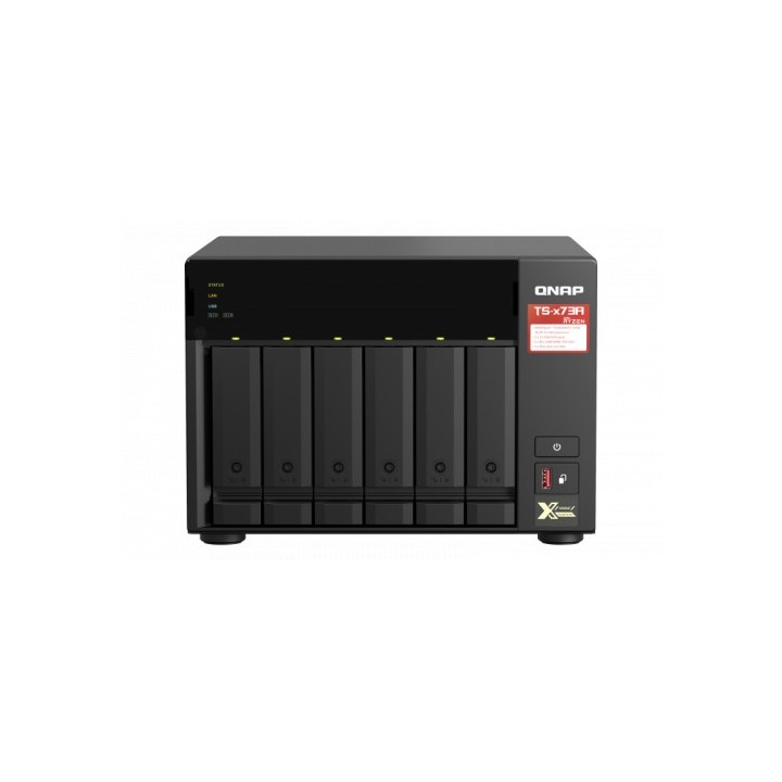 qnap qnap ts-673a-8g servidor de almacenamiento nas torre ethernet negro v1500b