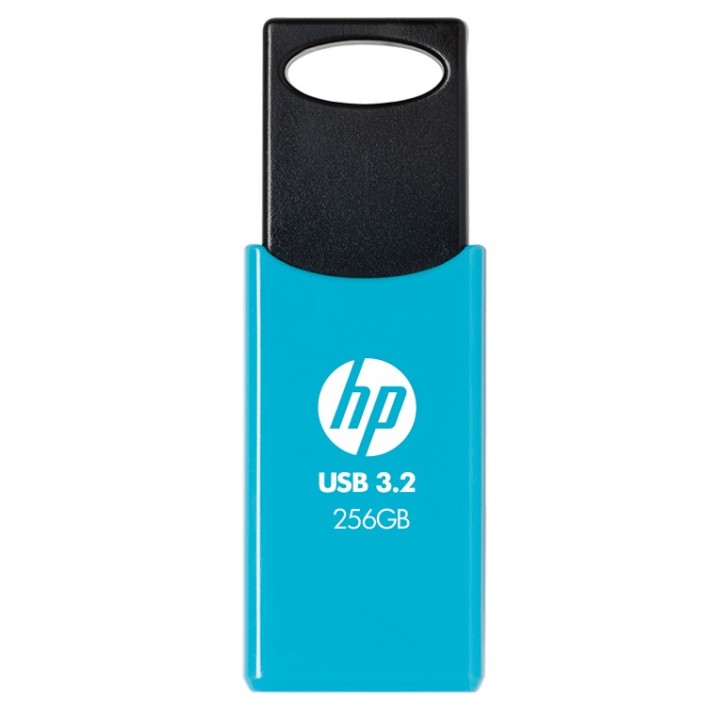 usb hp 3.2 256gb 712w azul