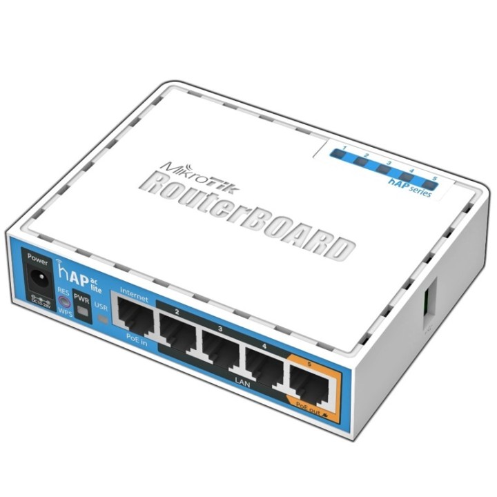 router mikrotik hap ac lite - rb952ui-5ac2nd