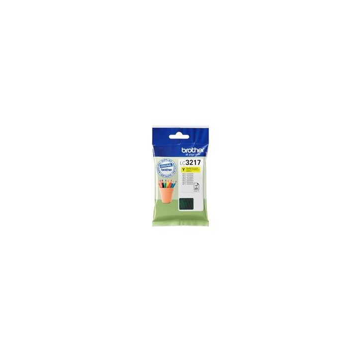 brother cartucho tinta brother lc3217y amarillo 550 paginas mfcj5330dw -  mfcj5730dw -  mfcj6530dw -