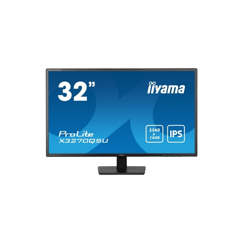 iiyama monitor iiyama 32, panel ips 1hdmi, 1dp, 3x3.2, 100hz, altavoces, salida para auriculares,100