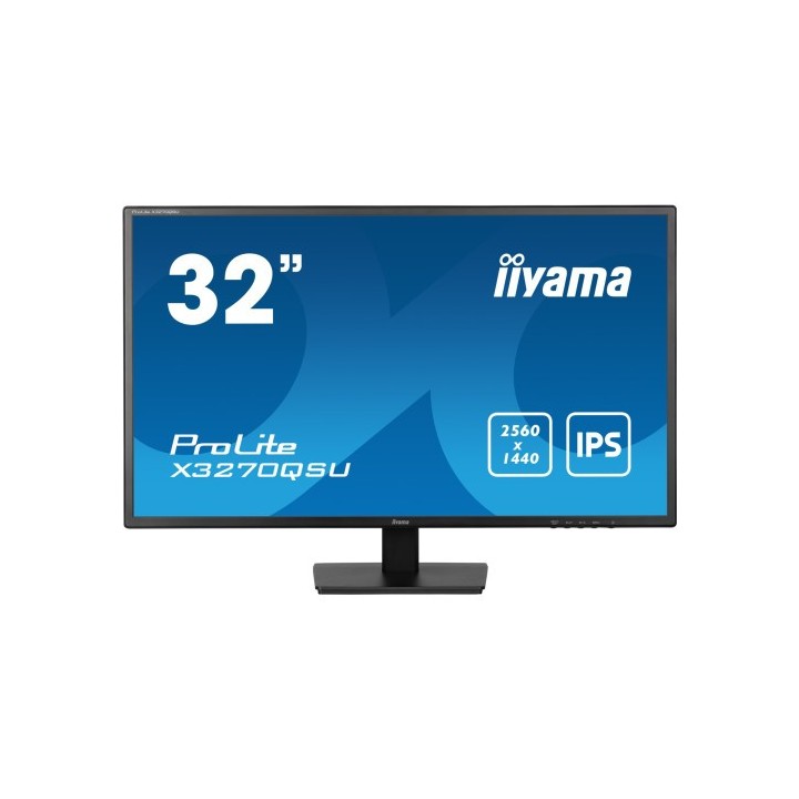 iiyama monitor iiyama 32, panel ips 1hdmi, 1dp, 3x3.2, 100hz, altavoces, salida para auriculares,100