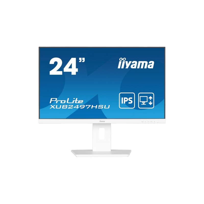 iiyama iiyama prolite xub2497hsu-w2 pantalla para pc 60,5 cm (23.8) 1920 x 1080 pixeles full hd led