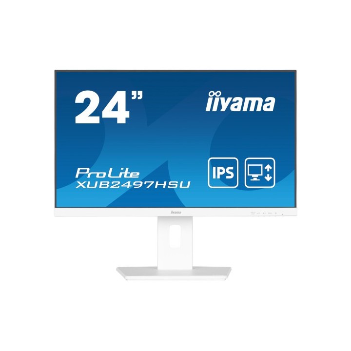 iiyama iiyama prolite xub2497hsu-w2 pantalla para pc 60,5 cm (23.8) 1920 x 1080 pixeles full hd led