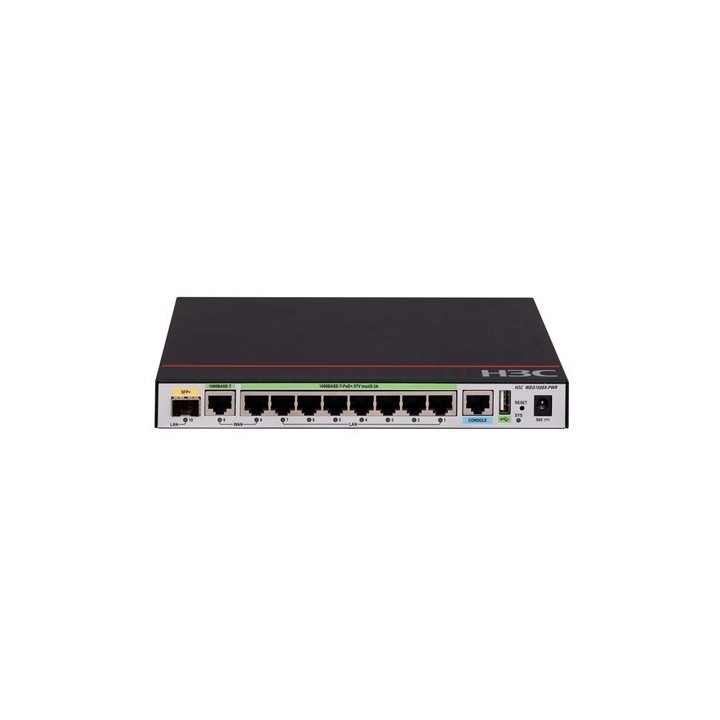 h3c h3c wsg1808x-pwr 10-port (91000base-t and 1sfp plus) wirel