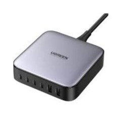 cargador escritorio ugreen 200w gan 4xusb-c 2xusb-a carga simultanea