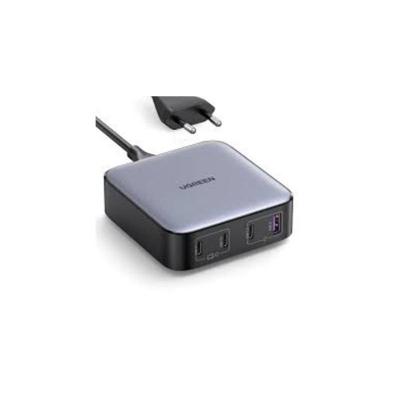cargador escritorio ugreen 100w gan 100w 3xusb-c 1xusb-a carga simultanea cargador escritorio ugreen 100w gan 100w 3xusb-c 1xusb-a carga simultanea
